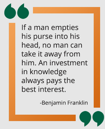 Benjamin Franklin quote