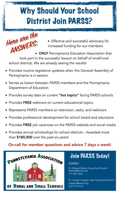 Why Join PARSS flyer
